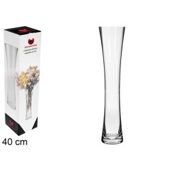 FLORERO CRISTAL HABANA 40 CM