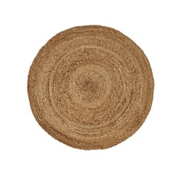 ALFOMBRA NATUR II YUTE NATURAL 90 X 90 X 0,50 CM