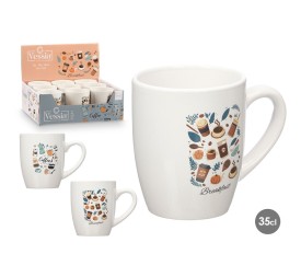 TAZA PORCELANA BREAKFAST SURT 2 350ML