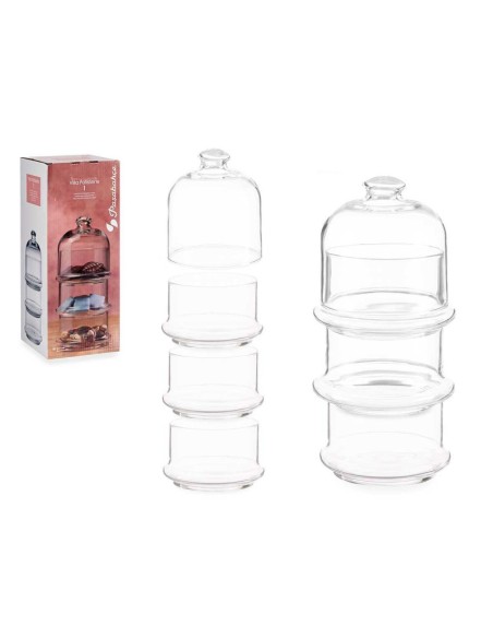 BOMBONERA APILABLE PATISSERIE 3 ALTURAS GRANDE