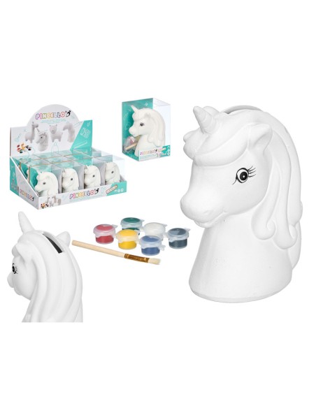 HUCHA PARA PINTAR UNICORNIO