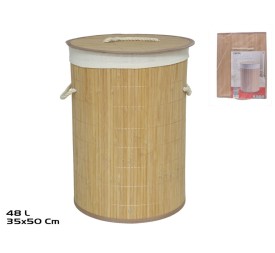 PONGOTODO REDONDA IRKA BAMBU 48L 35X35X50 CM