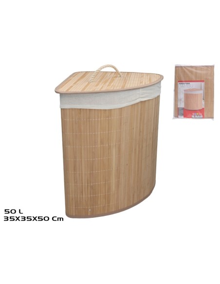 PONGOTODO ESQUINERO IRKA BAMBU 50L 35X35X57CM