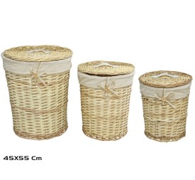 SET 3 PONGOTODO ROUNY 45X55CM