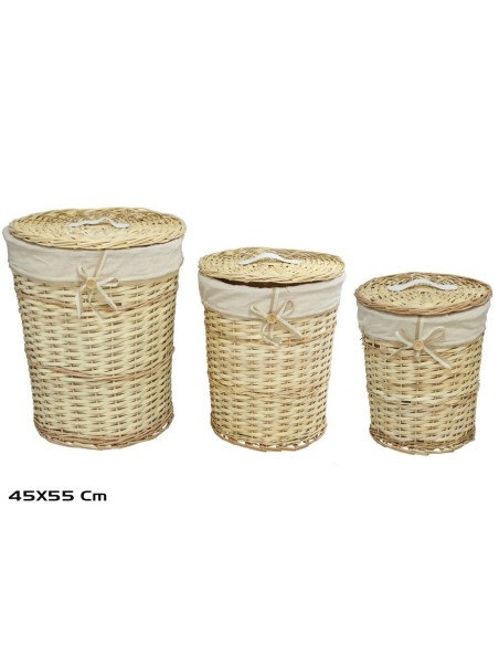 SET 3 PONGOTODO ROUNY 45X55CM