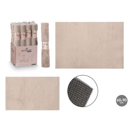 ALFOMBRA SOFT BEIGE OSCURO 60X90CM