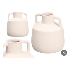 JARRON TINAJA 17CM BLANCO