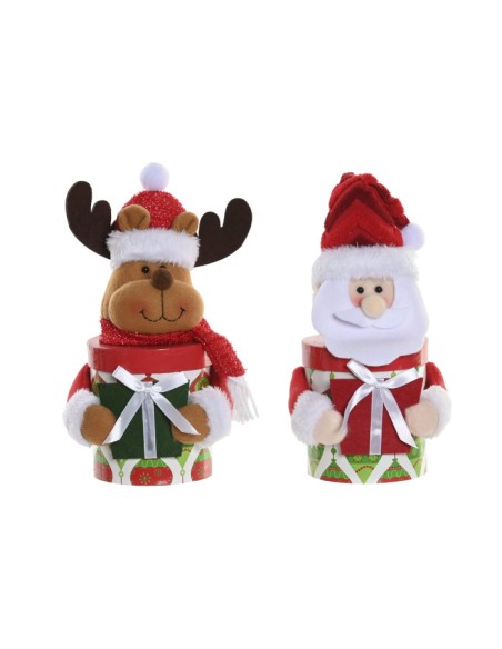 CAJA POLIESTER CARTON 12X10X25 SANTA RENO 2 SURT.