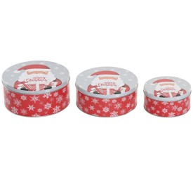 CAJA METAL 20X20X9 PAPANOEL MULTICOLOR