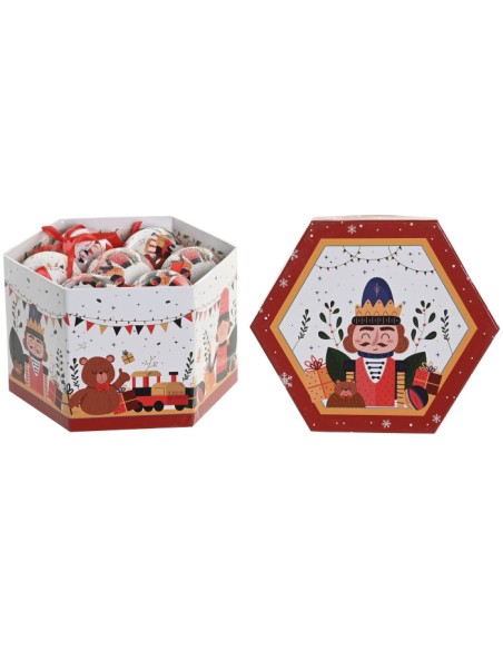 BOLA DECORACION SET 14 PVC 8X8X8 CASCANUECES