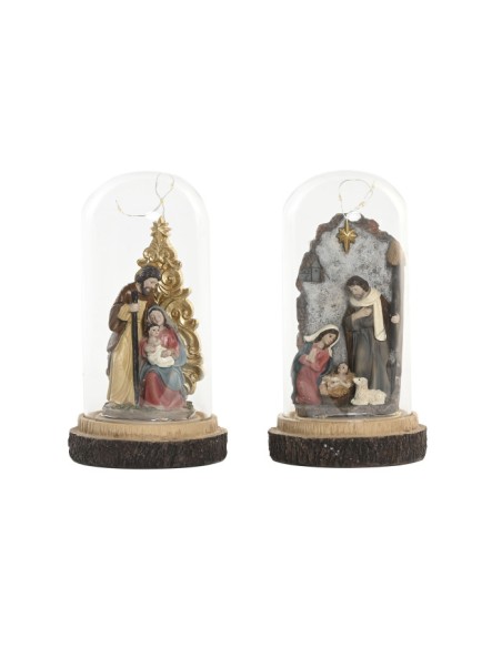 NACIMIENTO LED CRISTAL 10X10X21 2 SURT.