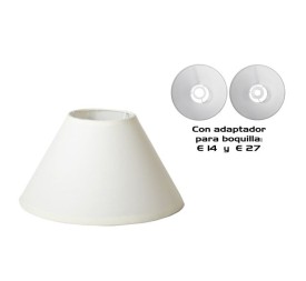 PANTALLA RED. 25 CM C/ADAPTADOR E14/E27