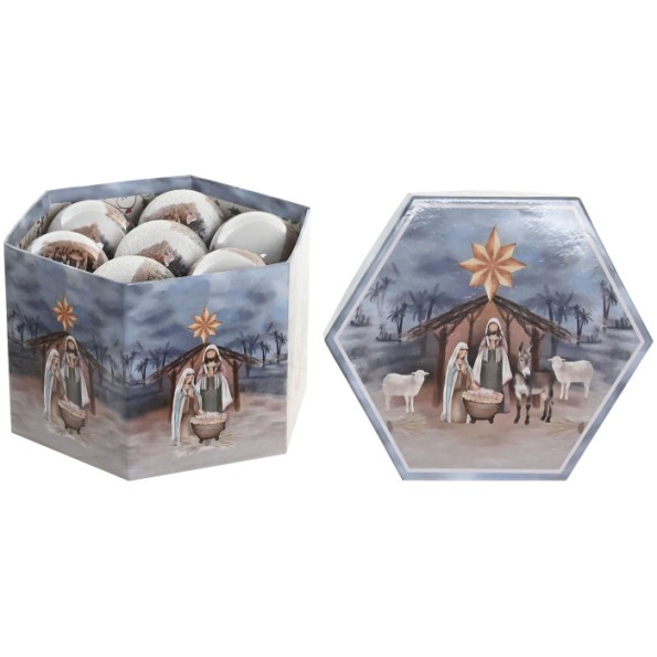 DECORACION COLGANTE SET 14 PVC 24X21X15,5 (7779)