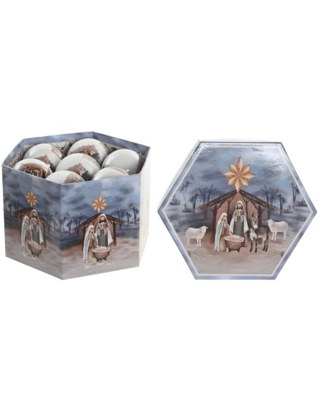 DECORACION COLGANTE SET 14 PVC 24X21X15,5 (7779)