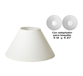 PANTALLA RED.30 CM C/ADAPTADOR E14/E27