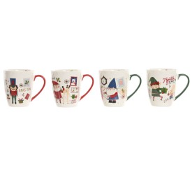TAZA PORCELANA 12X8,5X10,5 330 ML 4 SURT.
