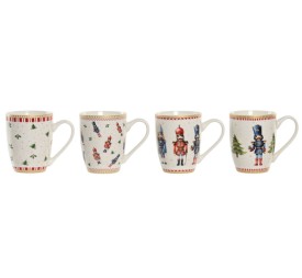 MUG PORCELANA 12X8,5X9 360ML CASCANUECES 4 SURT.