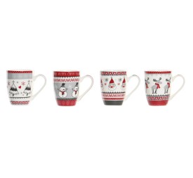MUG PORCELANA NEW BONE 12X8X10,5 340ML 4 SURT.