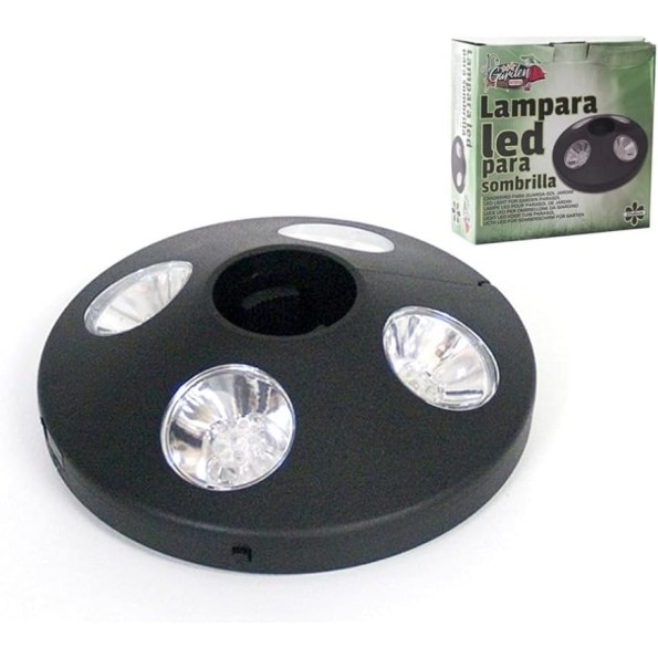 LAMPARA LED PARA SOMBRILLA 20X6CM