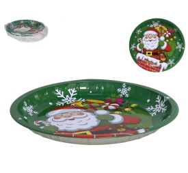 MULTIUSOS NAVIDE? SANTA CLAUS HOJALATA 26,5CM