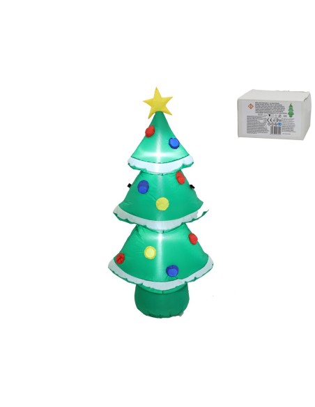 ARBOL XMAS HINCHABLE C/ LUZ 62X47X150CM
