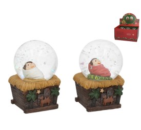 BOLA AGUA JESUS 4,5X4,5X6,3CM 2STD