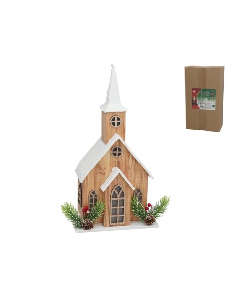 CASA EUROPEA CON LUZ 18,5X11X38CM