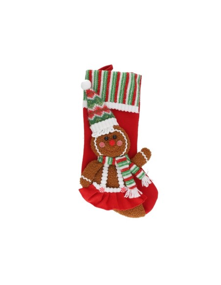 CALCETIN GINGER XMAS 26X2X46CM