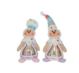 FIG. GINGER XMAS C/LUZ 15X12X33CM 2STD