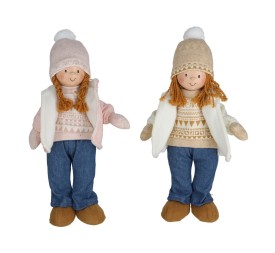 FIG. CHICA CON GORRO 22X11X40CM 2STD
