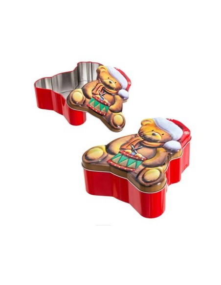 CAJA OSO METAL 18 X 14,50 X 6,80 CM