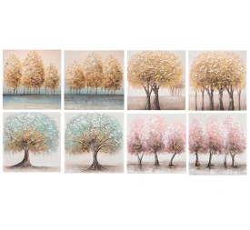 CANVAS 100% PINTADO A MANO DERLUST 40X40X3CM 8 SUR