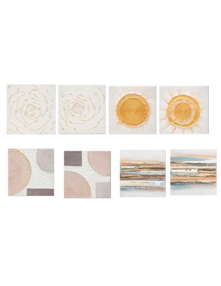 CANVAS 100% PINTADO A MANO ABEL 50X50X3CM 6 SURT