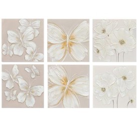 CANVAS 100% PINTADO A MANO BAENA 50X50X3CM 6 SURT