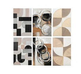 CANVAS 100% PINTADO A MANO SURYA 60X90X3CM 6 SURT