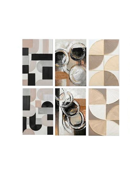 CANVAS 100% PINTADO A MANO SURYA 60X90X3CM 6 SURT