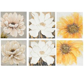 CANVAS 100% PINTADO A MANO RANTA 80X80X3CM