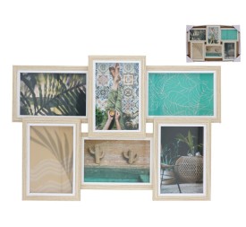 SET 6 MARCO DE FOTOS 44X30.5X3CM MADERA