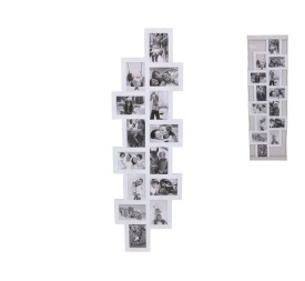 SET 12 MARCO DE FOTOS NEWIN 29X29X2CM BLANCO