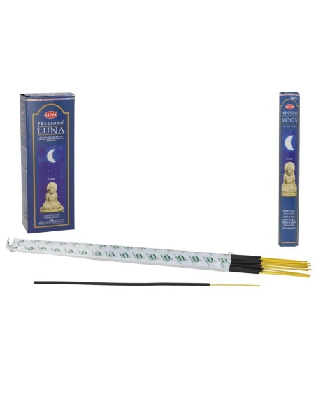 INCIENSO HEXAGONAL 20 STICKS MOON