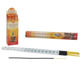 INCIENSO HEXAGONAL 20 STICKS MEDITACION