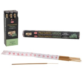 INCIENSO HEX. 15 STICKS PALO SANTO ARRUDA 23CM