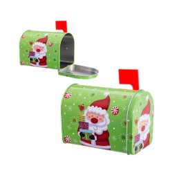 BUZÓN PAPA NOEL METAL 12,80 X 7,10 X 9,50 CM