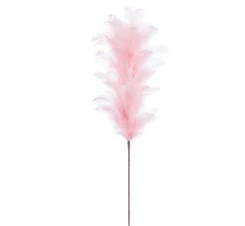 RAMA PLUMAS ROSA 45 CM