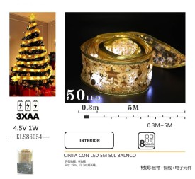 CINTA CON LED 5M 50L BALNCO