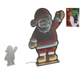 SANTA CLAUS XMAS LUZ 37X8X60CM