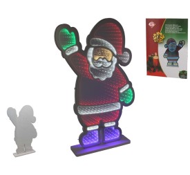 SANTA CLAUS XMAS LUZ 35X8X56CM