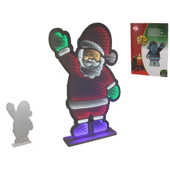 SANTA CLAUS XMAS LUZ 35X8X56CM