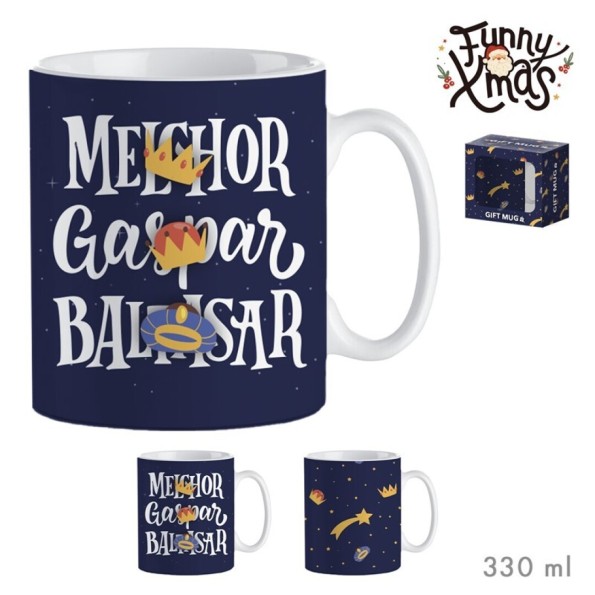 MUG EN CAJA REGALO REYES