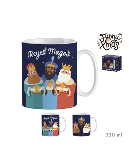MUG EN CAJA REGALO REYES MAGOS ESP MUG EN CAJA REGALO REYES MAGOS ESP